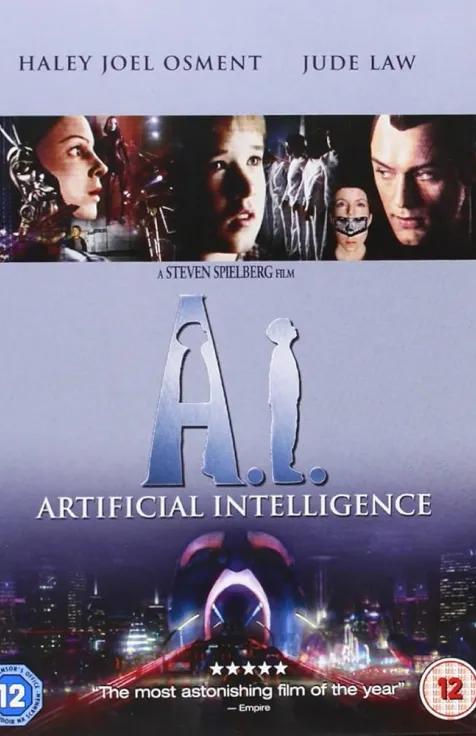 AI Artificial movie poster